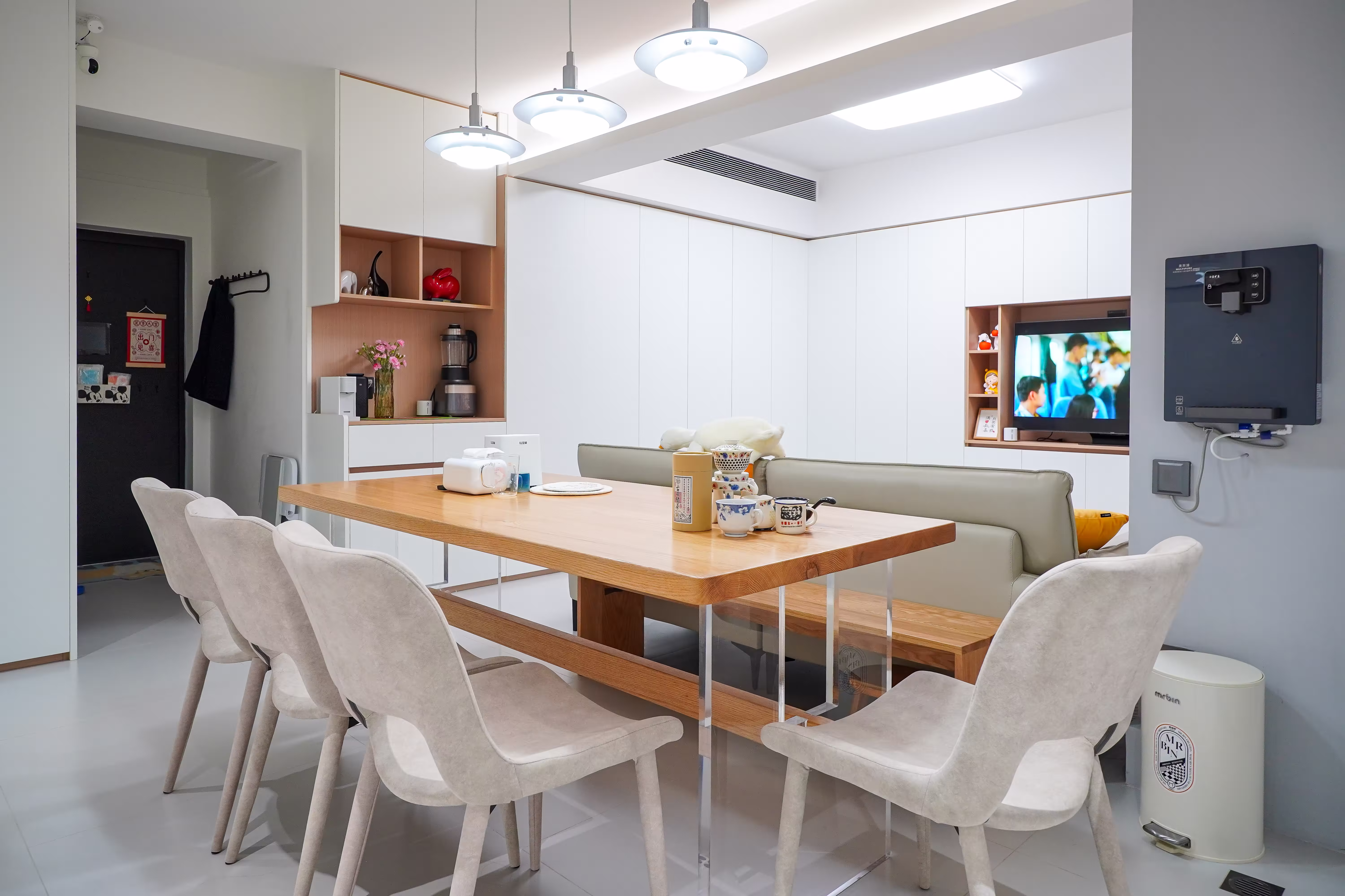 金燕花苑-85m²奶油风实景图